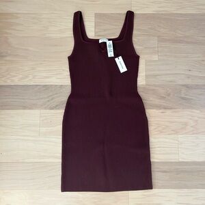 BNWT Sculpt Knit Notch Dress